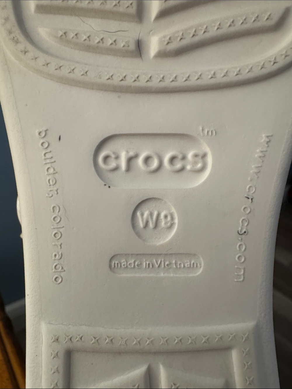 Crocs Patricia Wedge Sandals - Size 9 - Picture 7 of 8